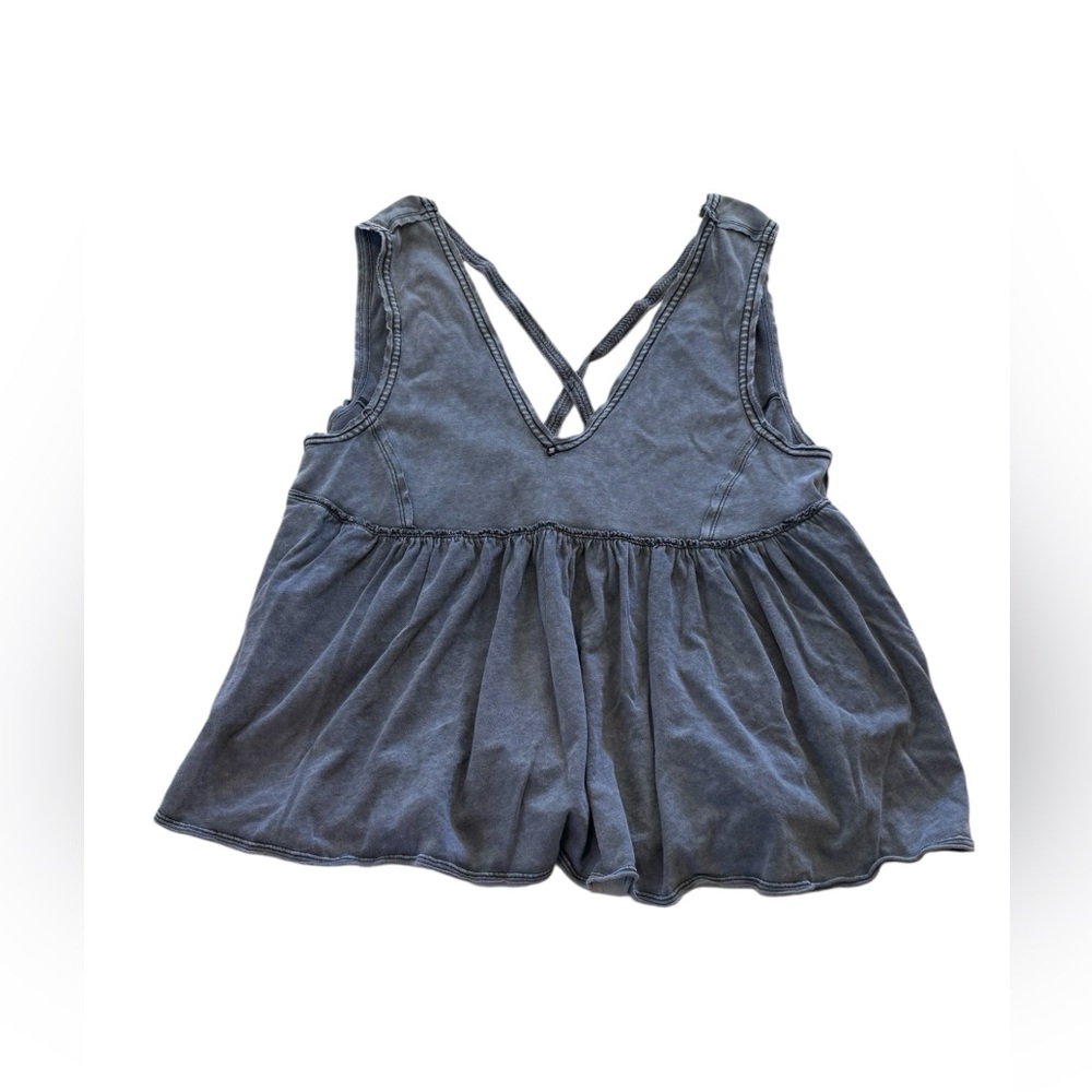 FREE PEOPLE Grey Tank Top XS FP Movement